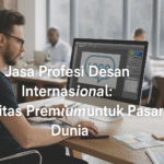 Jasa profesi desain internasional dengan kualitas premium untuk pasar dunia