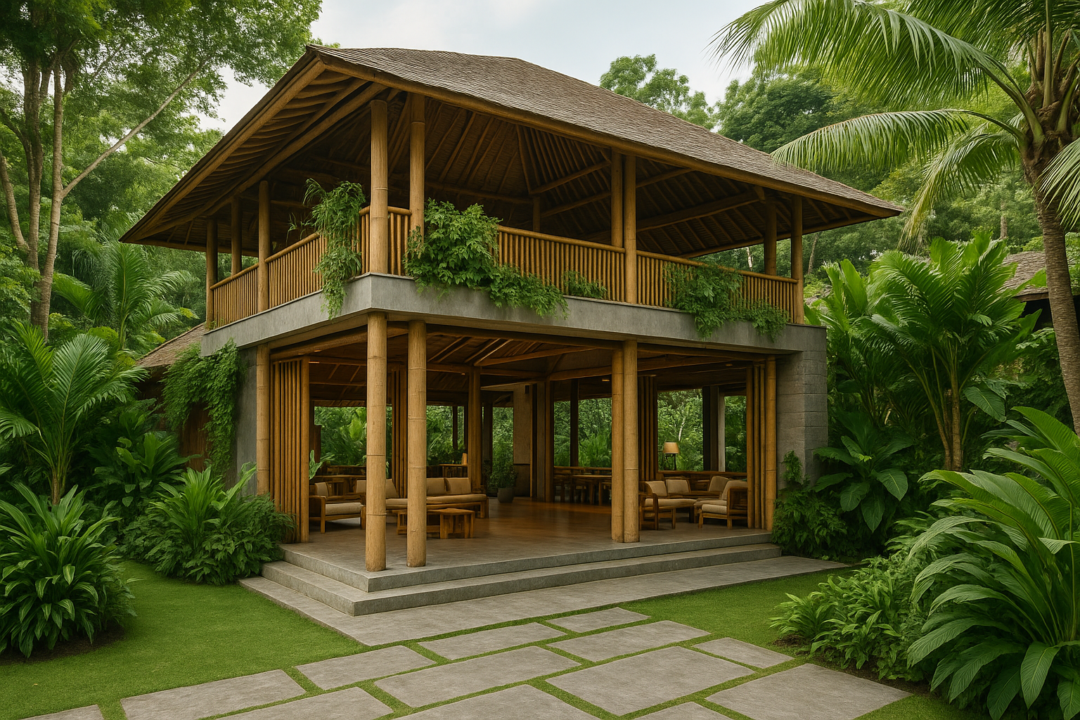 Desain hotel ramah lingkungan dengan sentuhan alam