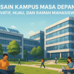 Desain Kampus Masa Depan – Inovatif, Hijau, dan Ramah Mahasiswa.